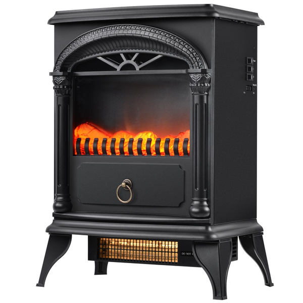 Electric Fireplace Heater Stove Portable Space Heater Freestanding ...