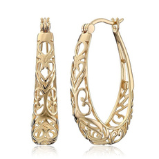 gold, Stud Earring, wedding earrings, engagementearring
