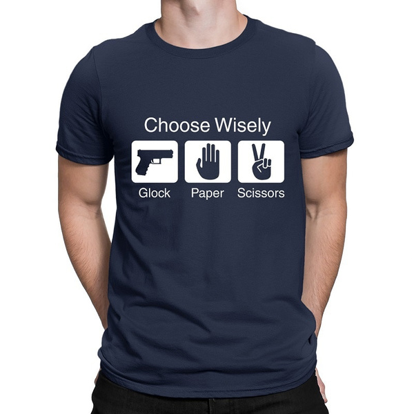 glock paper scissors shirt