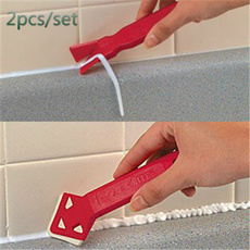 2pcs/set Mini Handmade Tools Scraper Utility Practical Floor Cleaner Tile Cleaner Surface Glue Residual Shovel