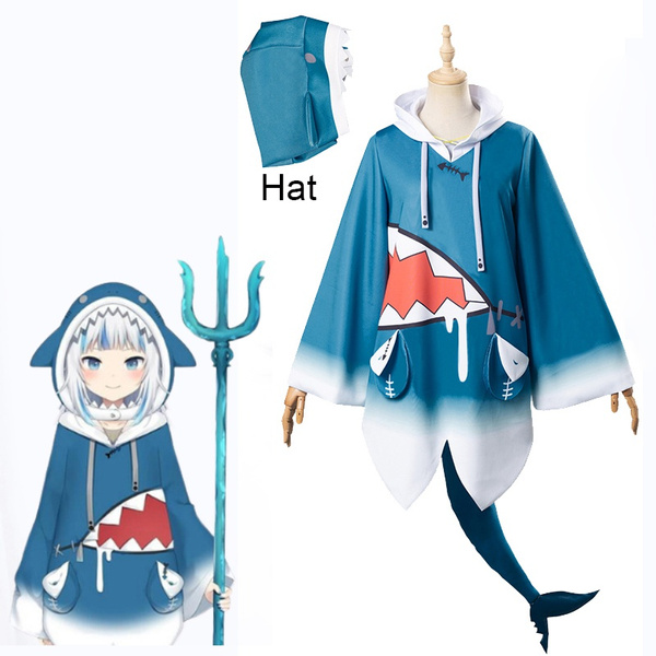 Gawr gura 2025 cosplay hoodie