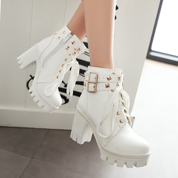 platform designer boots