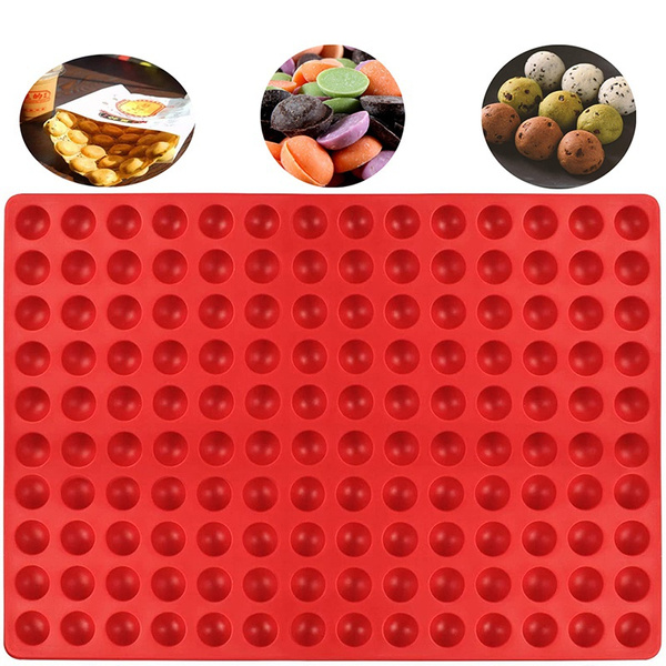 140-Cavity Small Round Silicone Mold Semi Sphere Gummy Candy Molds Pet  Treats Baking Mold Chocolate Mold - AliExpress