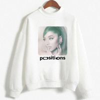 Ariana Grande Hoodie Cute print sweatshirts hooded
