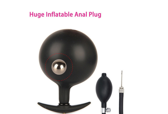 nancy a anal plug 32CM Long Huge Inflatable Anal Plug Silicone Butt... From 14,36 € main image 1