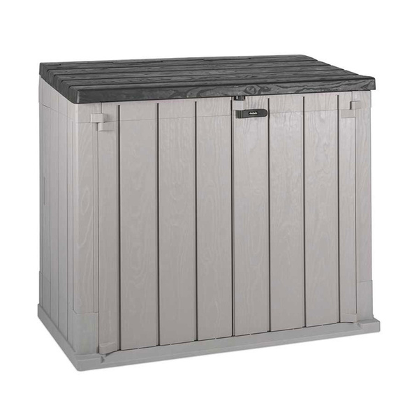 Toomax Stora Way All Weather Outdoor Storage Shed Taupe Grey