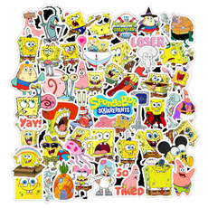 Stickers, Sponge Bob, Waterproof, Refrigerator
