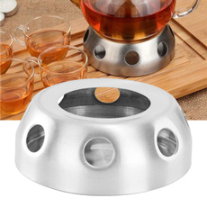 Steel, coffeeheatingbase, teapotholder, tealightholder