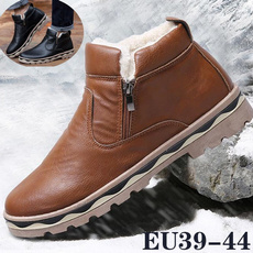 ankle boots, Plus Size, velvet, Winter