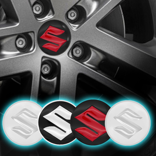 HERKINDNESS Hub Caps 56mm, 4 Pcs Hub Centre Caps With 8 Sheets Of Two