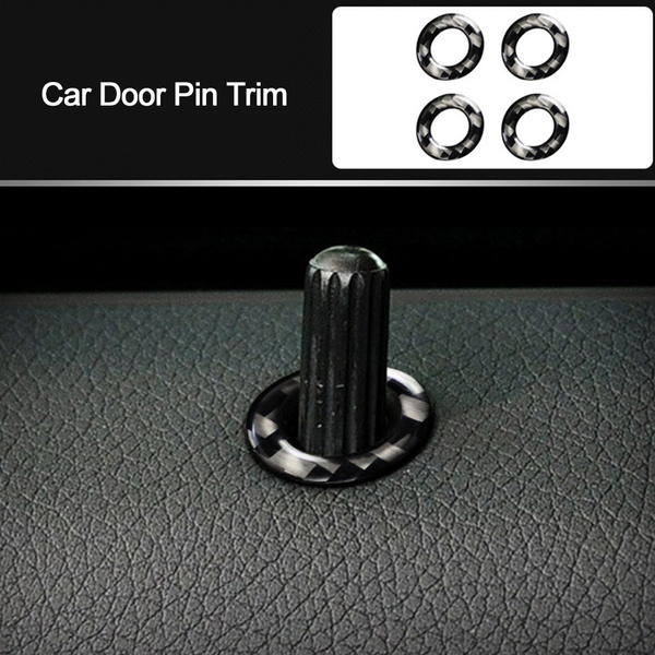 Car door lock store pin cover