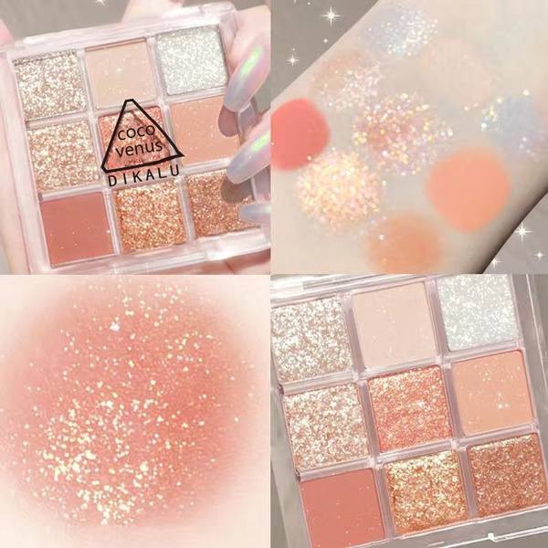 Dikalu Eyeshadow Coco Venus Fashion Eyeshadow Palette 9 Colors