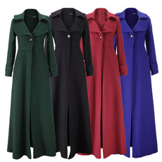 woolen, Women, Winter, Long Coat