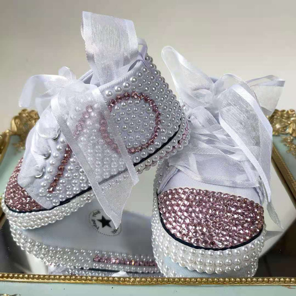 Infant rhinestone clearance shoes