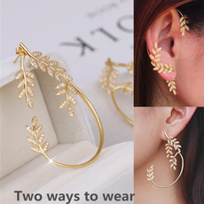 leaf, Jewelry, Stud Earring, wedding earrings
