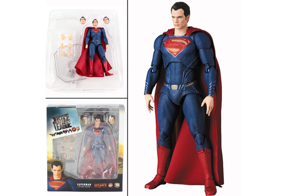 Mafex 057 DC Comics Justice League Superman PVC Action Figure Toy Gift New InBox