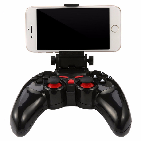 silhouet Aankoop Bakken High QualityNew TI-465 Wireless Android Bluetooth Gamepad DOBE Game Controller  Joystick For Android IOS PC With Cell Phone HolderPortable | Wish