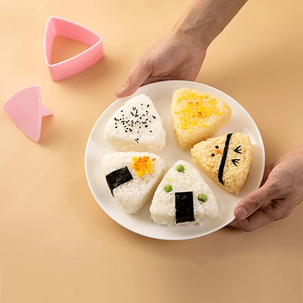 Trilater Form for Onigiri Rice Ball Sushi Maker Non-Stick Kitchen