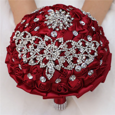 DIAMOND, Jewelry, Bouquet, Rose