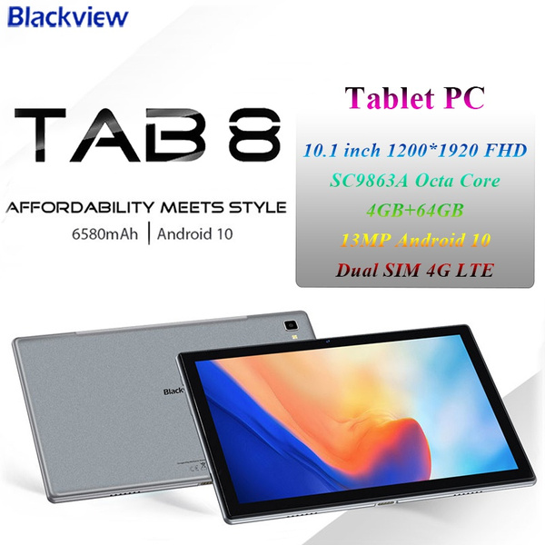 Blackview Tab 8 Tablet PC Octa Core 4GB RAM 64GB ROM Android 10.0