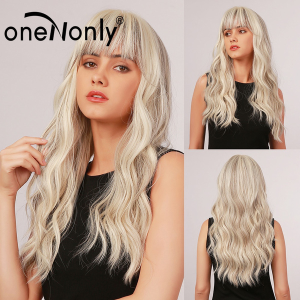 White clearance wig extensions