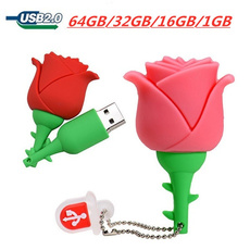 Llaves, Flowers, usb, Silicone