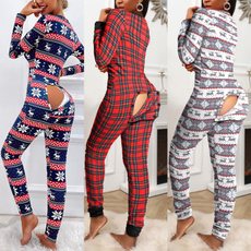 plunge, Christmas, Sleeve, sexy pajamas