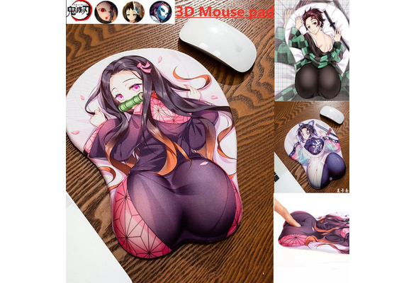 nezuko 3d mouse pad