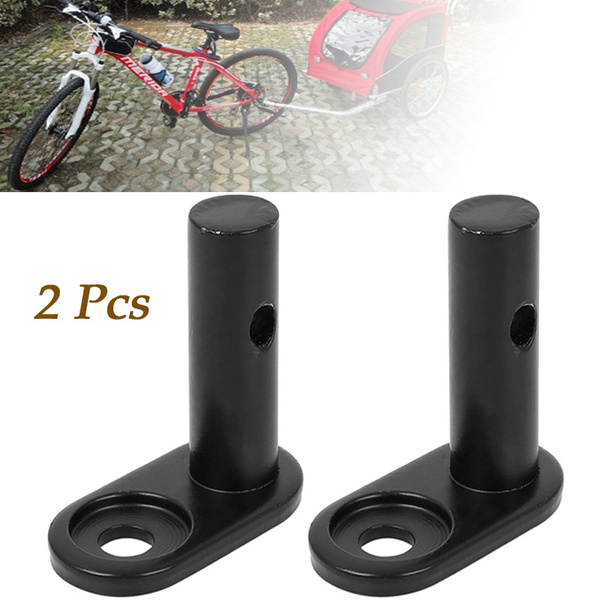 2pcs Universal Bike Trailer Hitch Connector Elbow Angled 90 Degrees
