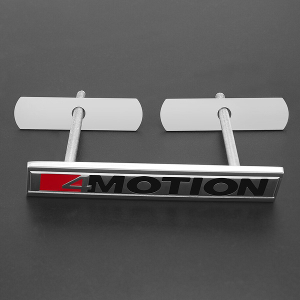 Car Grill 4MOTION Logo Badge For Golf Passat Polo Tiguan Bora Magotan ...