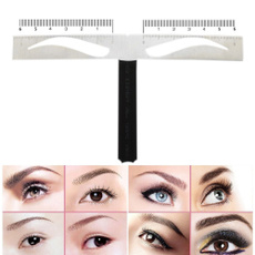 Makeup Tools, microbladingarchedeyebrowsstencilruler, Beauty, microblading