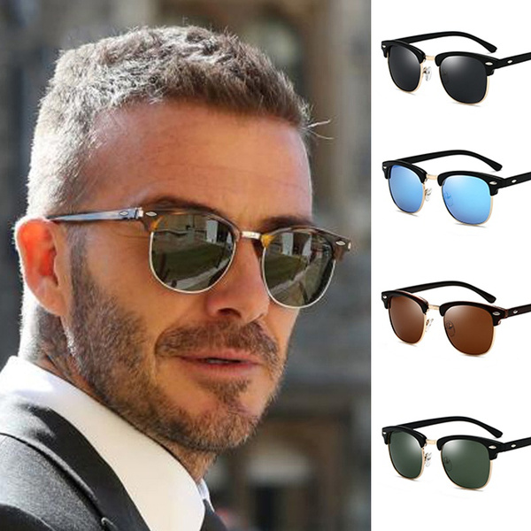 Mens vintage style on sale sunglasses