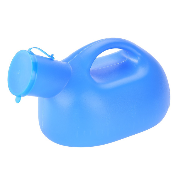 Urinals for Men, with a Lid andHandle Urinal, Blue Portable Urinal ...