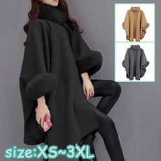 woolen, plus, Plus Size, fur