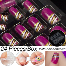 acrylicnailscoffin, nail stickers, nailwithcolor, pressonnail