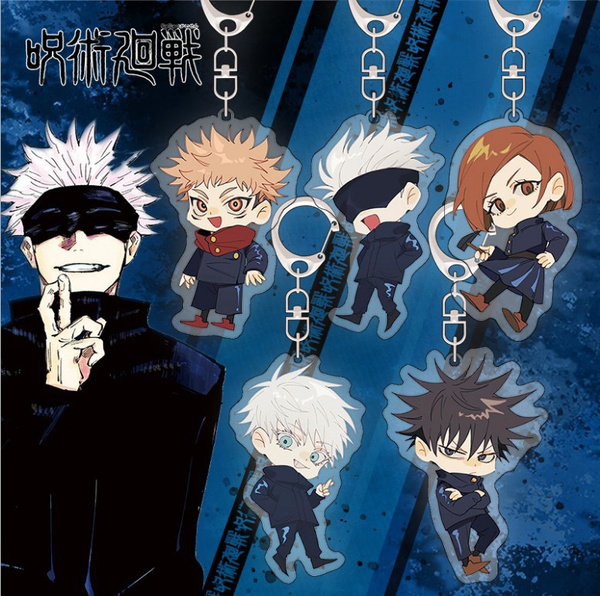 Hot Anime Jujutsu Kaisen Yuji Itadori Kugisaki Nobara Acrylic Keychain ...