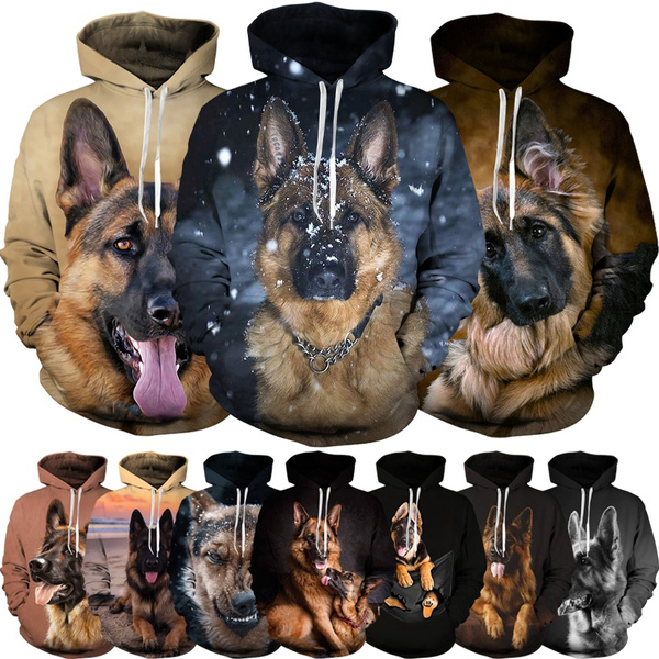 German shepherd dog clearance hoodies