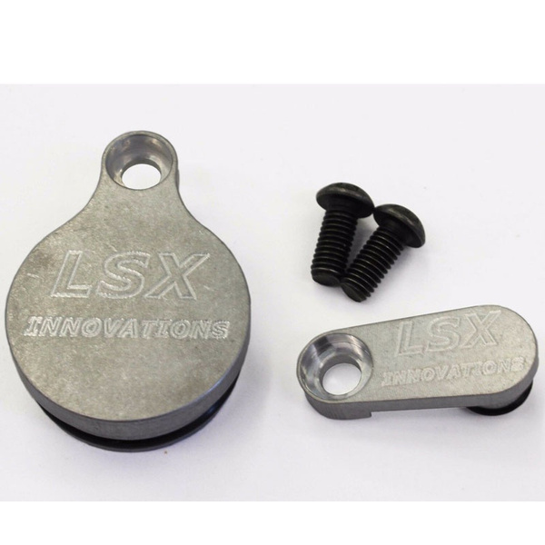 Ls Intake Block Off 5.3 EGR Delete EVAP Purge LS Truck Intake Manifold Solenoid Tube Plug ...