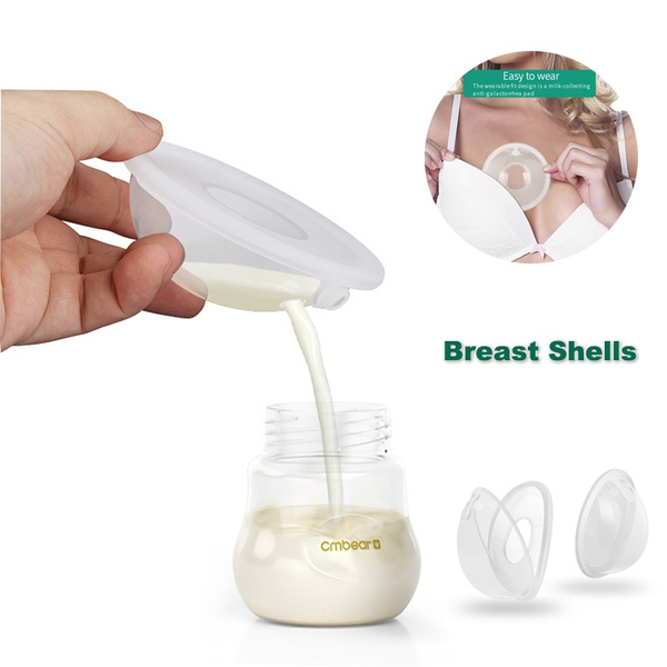 Breast Milk Collector, Breast Shells, Soft Silicone