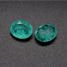oval, Gemstone, Emerald