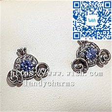 Sterling, Charm Jewelry, Silver Jewelry, pandoraearring