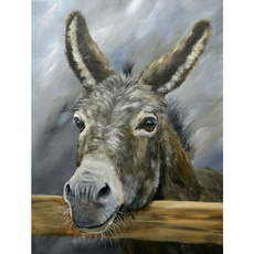 Donkey, DIAMOND, Arte para la pared, Decoración del hogar