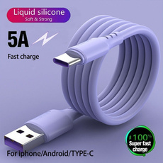 usb, Cable, Iphone 4, Silicone