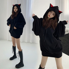 Fashion, womens hoodie, korean style, Tops