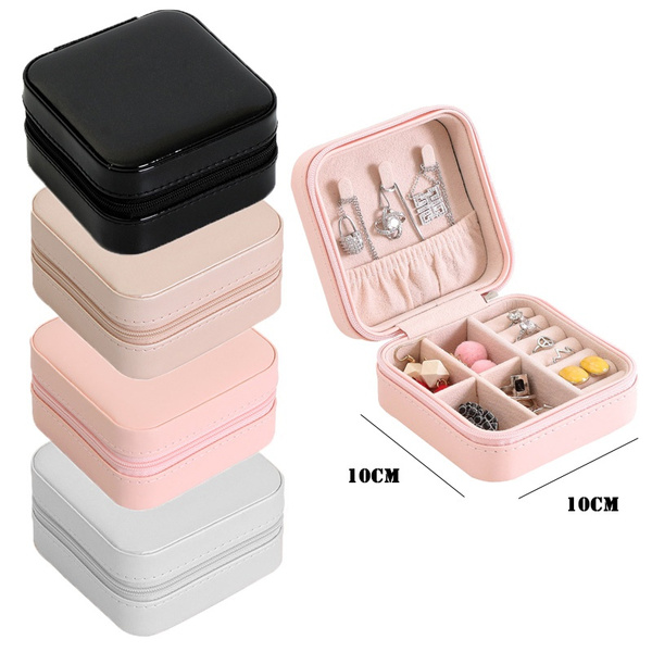 Jewelry Organizer Display Travel Jewelry Case Boxes Portable