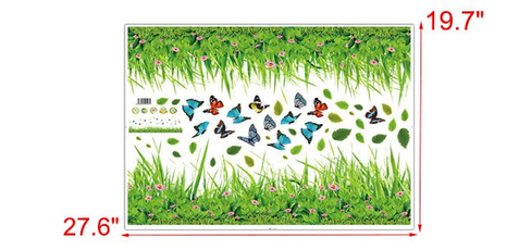 Decal, Grass, Stickers, bedroom