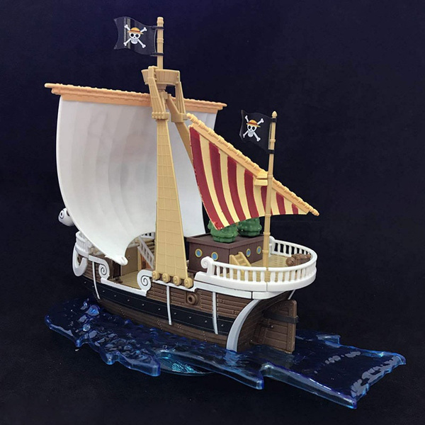 One Piece Going Merry Thousand Sunny Luffy Pirate Ship Model Boat ...