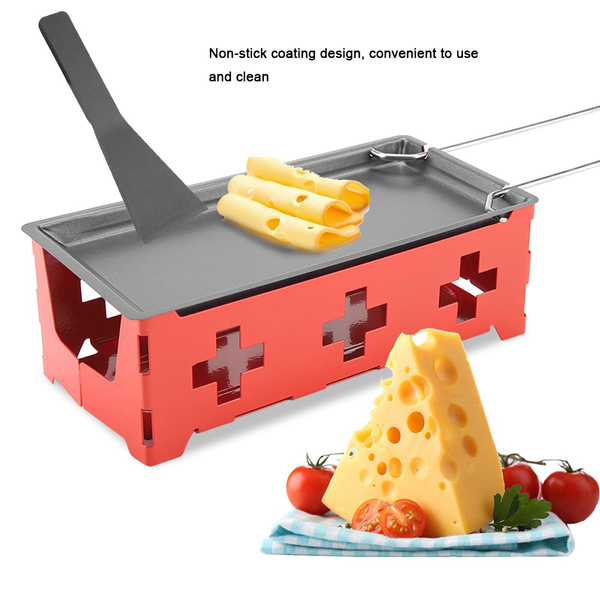 Portable Raclette, Mini Raclette, Non-Stick for Home Kitchen Use Grilling  Tool