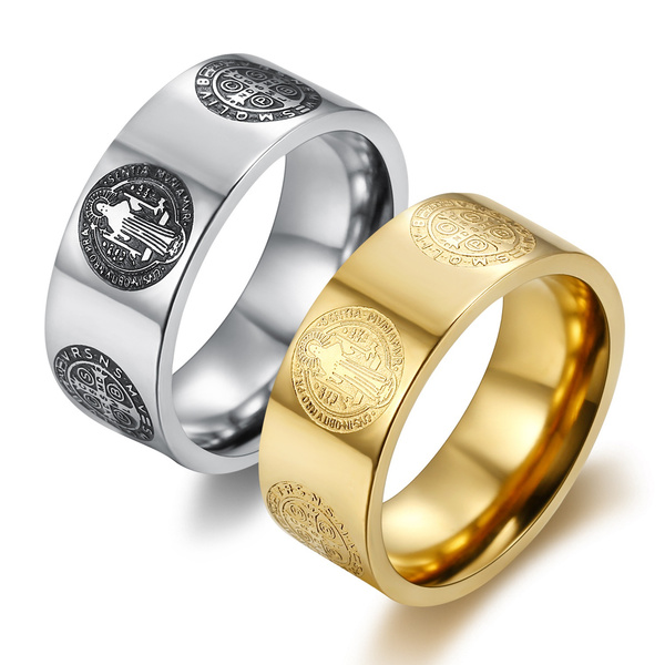 Men's on sale catholic rings