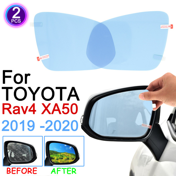 Xukey® 2X For Toyota Rav4 XA50 2019 2020 2021 Car Rearview Outer Mirror  Anti Fog Glare Wing Mirrors rainproof waterproof Film Cover